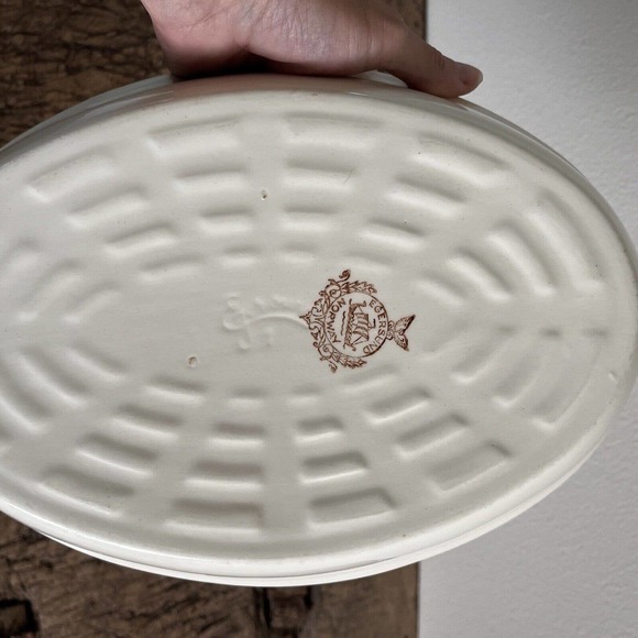 Egersund Scandinavian Vegetable Baking Dish Made in Norway 12.5" Vintage MCM - Picture 9 of 11